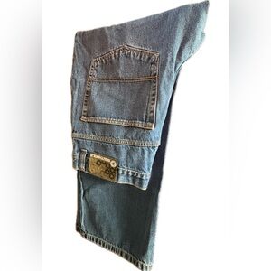 Southpole Y2K Wide-Leg Baggie Denim Vintage Jeans  Hip-Hop